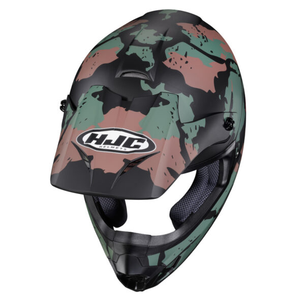 Kask HJC CS-MX II FERIAN BLACK/GREEN/BROWN - obrazek 3