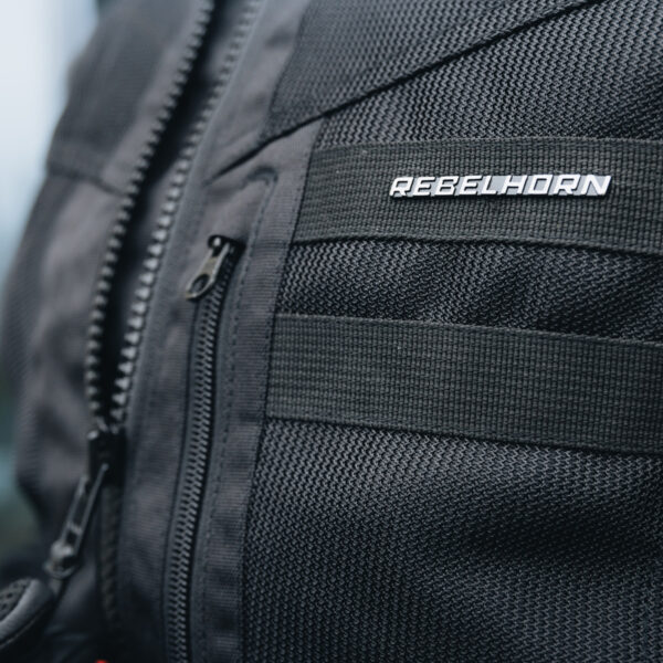 Kurtka tekstylna REBELHORN SCANDAL II BLACK - obrazek 4