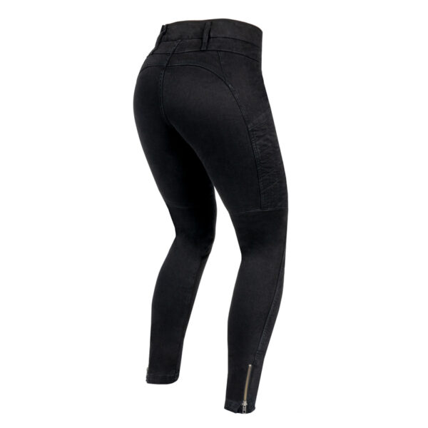 Spodnie jeans REBELHORN ASH LADY BLACK - obrazek 5