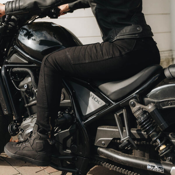 Spodnie jeans REBELHORN ASH LADY BLACK - obrazek 2
