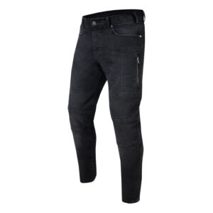 Spodnie jeans REBELHORN RAGE II TAPERED FIT WASHED BLACK