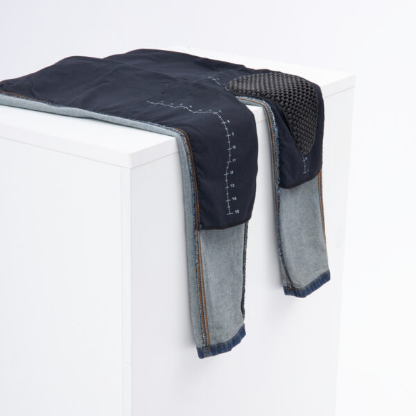 Spodnie jeans REBELHORN NOMAD TAPERED FIT WASHED BLUE - obrazek 8