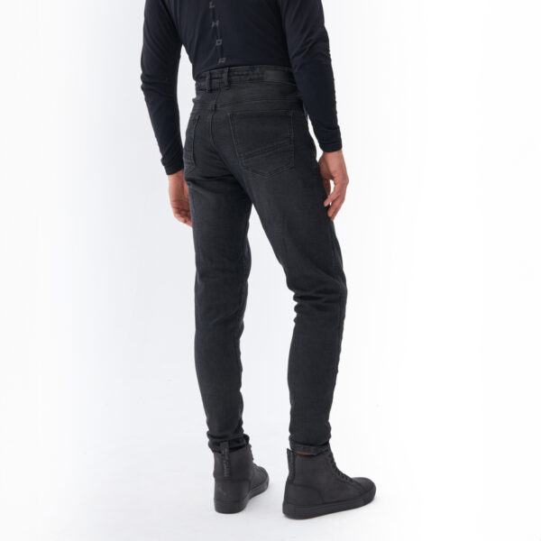 Spodnie jeans REBELHORN NOMAD TAPERED FIT WASHED BLACK - obrazek 5