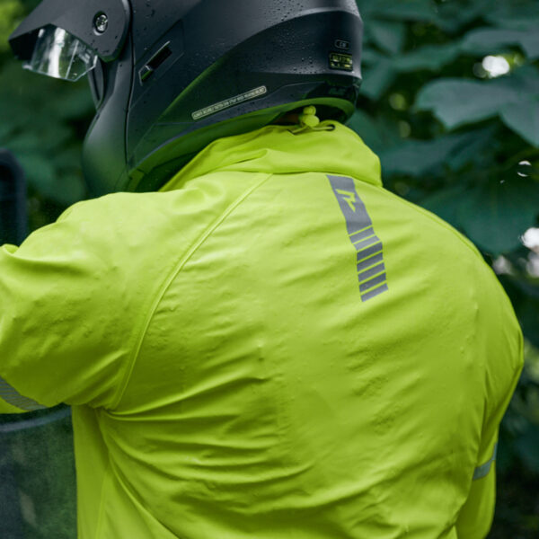 Kurtka przeciwdeszczowa REBELHORN OCEAN FLUO YELLOW - obrazek 4