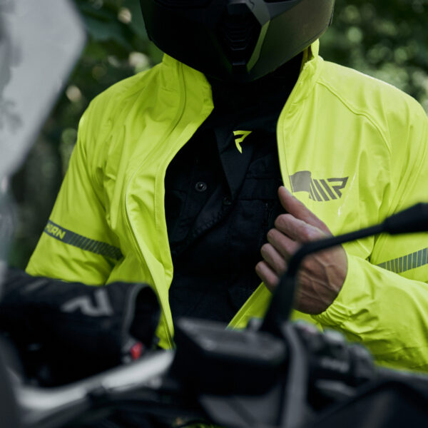 Kurtka przeciwdeszczowa REBELHORN OCEAN FLUO YELLOW - obrazek 6