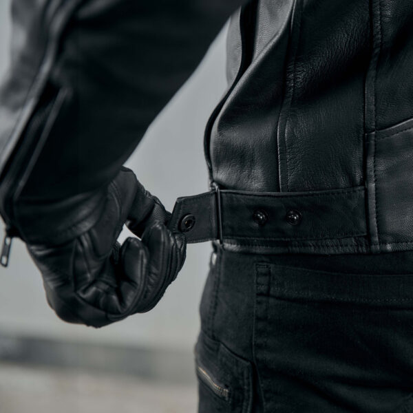 Kurtka skórzana REBELHORN IMPALA BLACK - obrazek 5