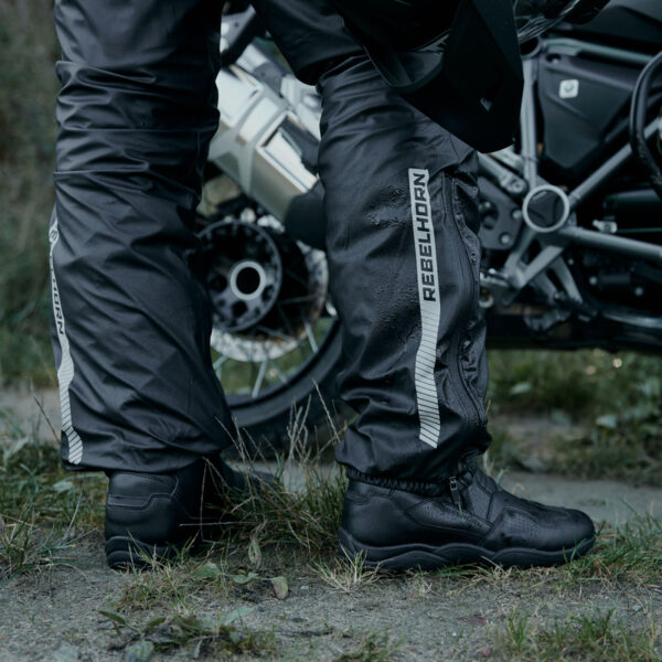 Spodnie przeciwdeszczowe REBELHORN OCEAN BLACK - obrazek 3