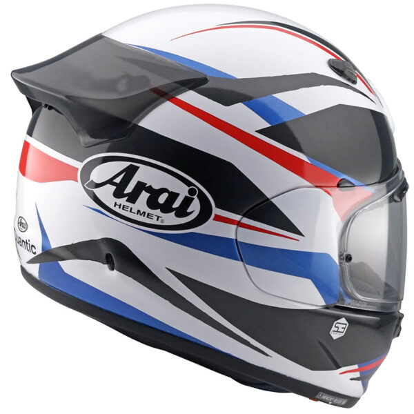 Kask ARAI QUANTIC RAY WHITE - obrazek 2