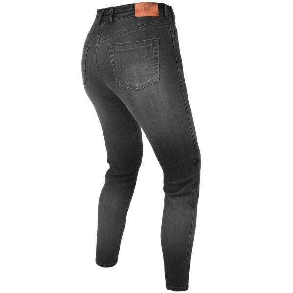 Spodnie jeans REBELHORN CLASSIC III LADY SKINNY FIT WASHED BLACK - obrazek 3