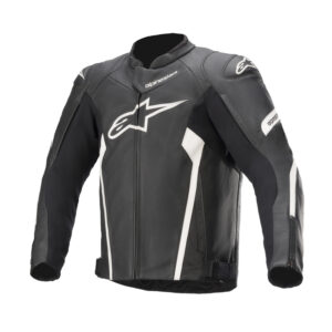 Kurtka skórzana ALPINESTARS FASTER V2 BLACK/WHITE