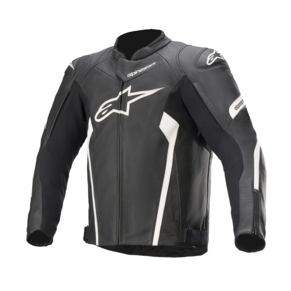 Kurtka skórzana ALPINESTARS FASTER V2 BLACK/WHITE