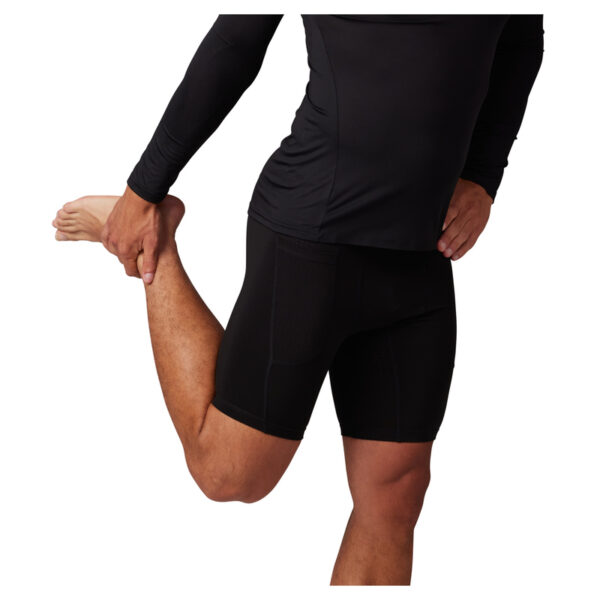 Spodenki FOX TECBASE COMPRESSION BLACK - obrazek 3