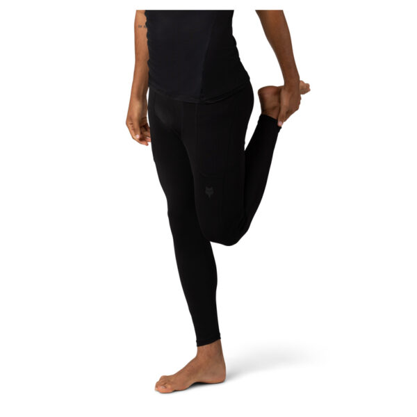 Spodnie FOX TECBASE COMPRESSION BLACK - obrazek 4