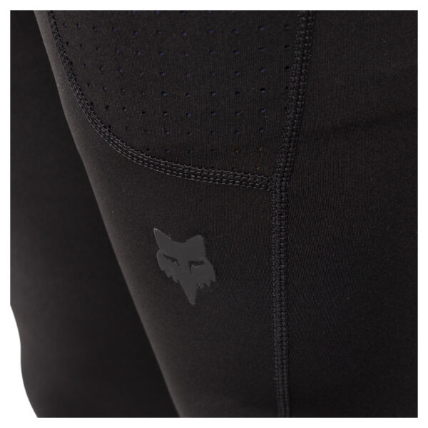Spodnie FOX TECBASE COMPRESSION BLACK - obrazek 3
