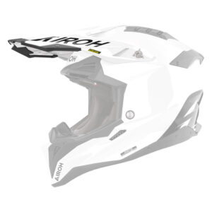 Daszek do kasku AIROH AVIATOR 3 WHITE GLOSS