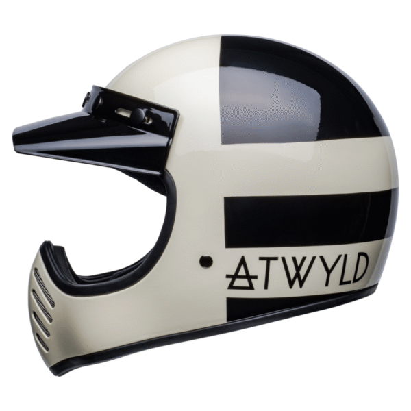 Kask BELL MOTO-3 ATWLYD ORBIT WHITE/BLACK - obrazek 5