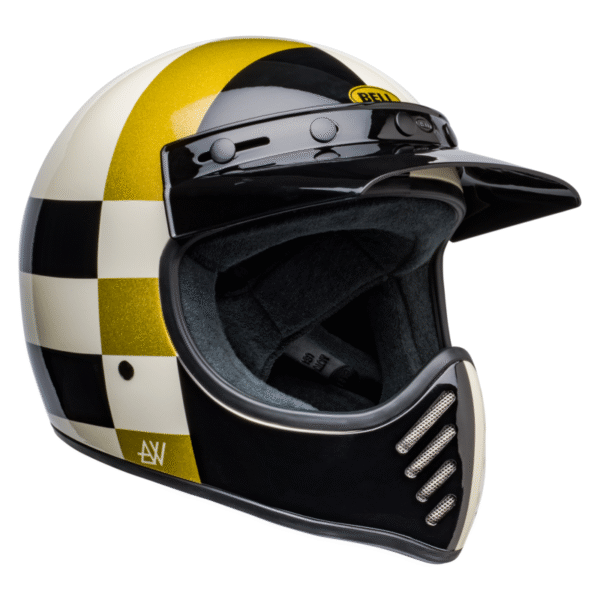 Kask BELL MOTO-3 ATWLYD ORBIT WHITE/BLACK - obrazek 3