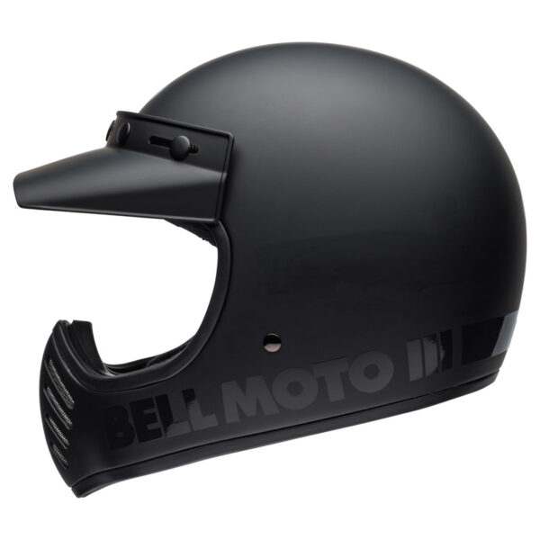 Kask BELL MOTO-3 CLASSIC M/G BLACK - obrazek 2