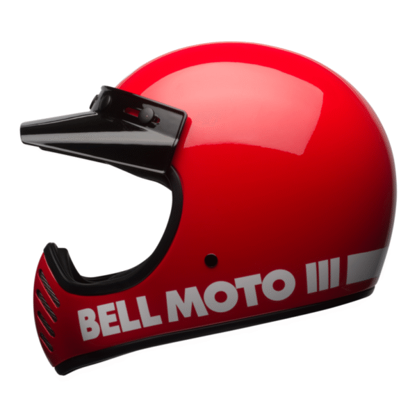 Kask BELL MOTO-3 CLASSIC RED - obrazek 4