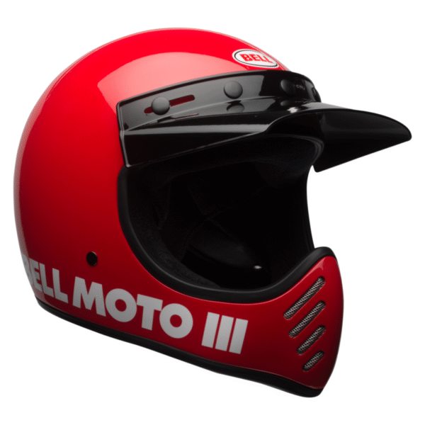 Kask BELL MOTO-3 CLASSIC RED - obrazek 2
