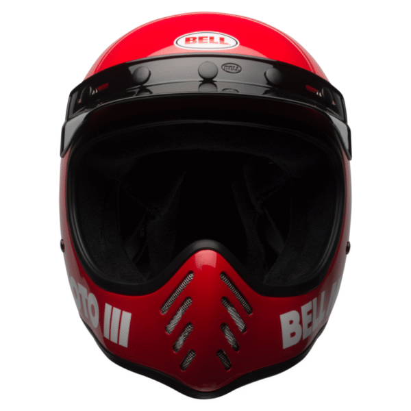 Kask BELL MOTO-3 CLASSIC RED - obrazek 5