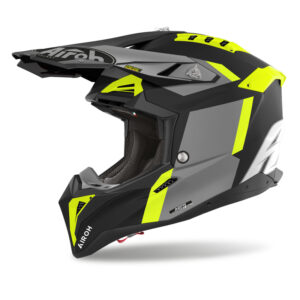 Kask AIROH AVIATOR 3 GLORY YELLOW MATT