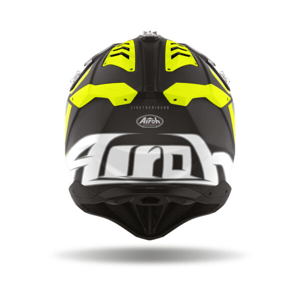 Kask AIROH AVIATOR 3 GLORY YELLOW MATT - obrazek 2