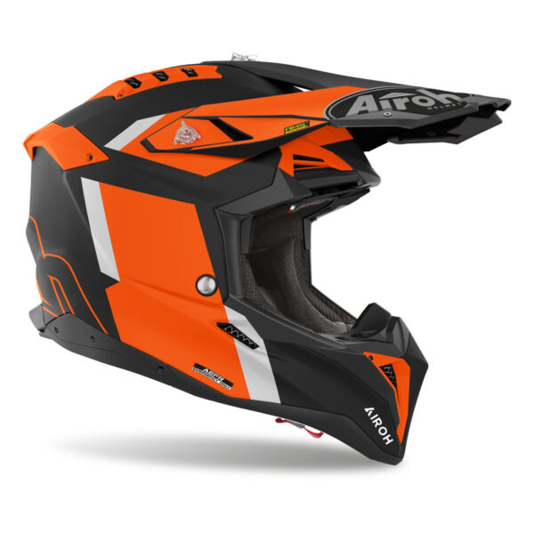 Kask AIROH AVIATOR 3 GLORY ORANGE MATT - obrazek 2