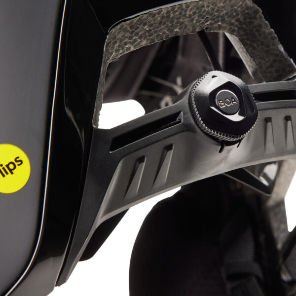 Kask rowerowy FOX PROFRAME RS MATTE BLACK - obrazek 4