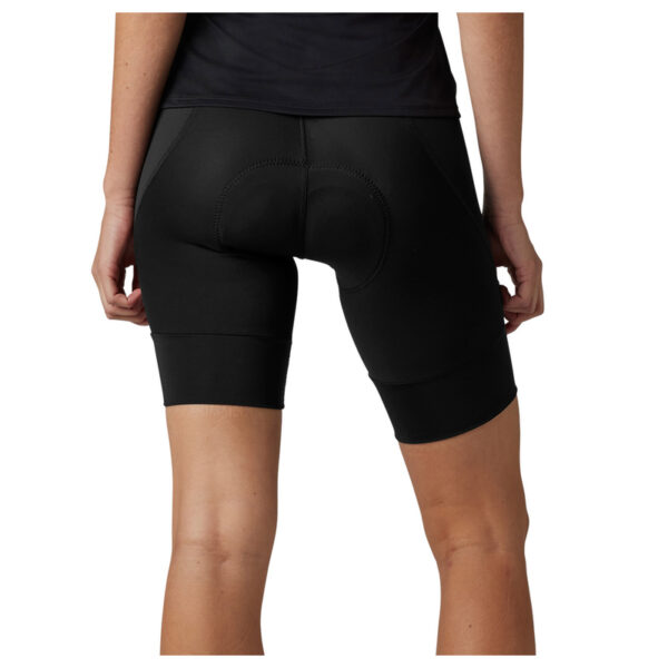 Spodenki rowerowe FOX LADY TECBASE LINER BLACK - obrazek 4