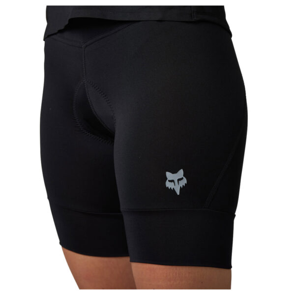 Spodenki rowerowe FOX LADY TECBASE LINER BLACK - obrazek 3