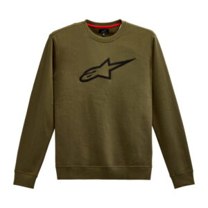 Bluza ALPINESTARS AGELESS CREW MILITARY GREEN/BLACK