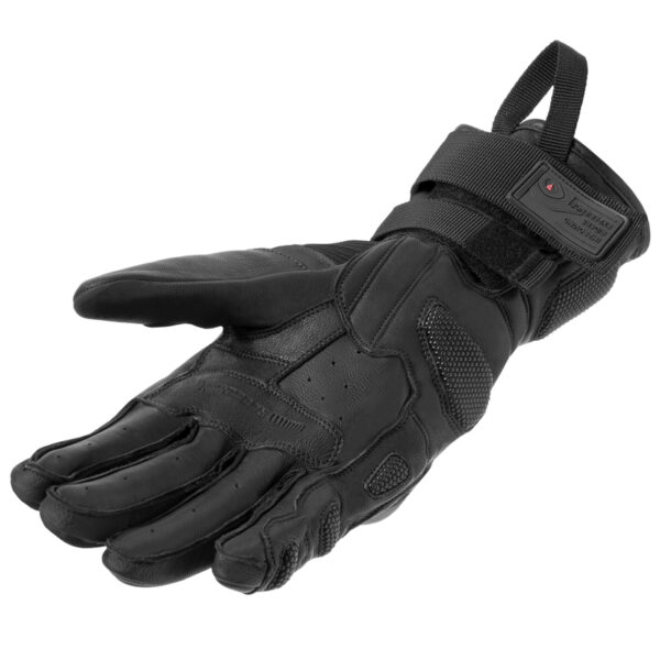 Rękawice skórzane REBELHORN RANGE BLACK - obrazek 4