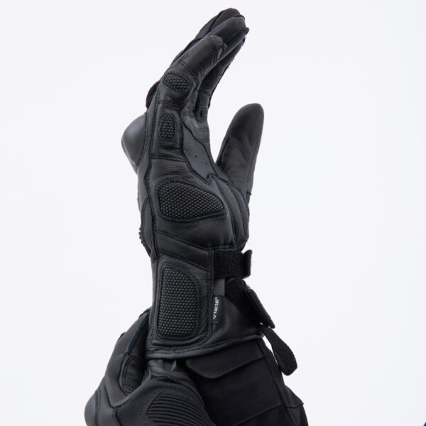 Rękawice skórzane REBELHORN RANGE BLACK - obrazek 6