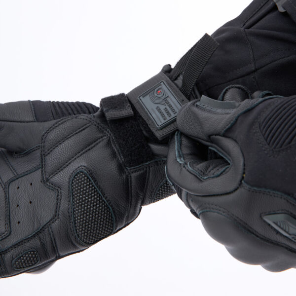 Rękawice skórzane REBELHORN RANGE BLACK - obrazek 9
