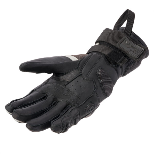 Rękawice skórzane REBELHORN RANGE BLACK/LIGHT GREY - obrazek 4