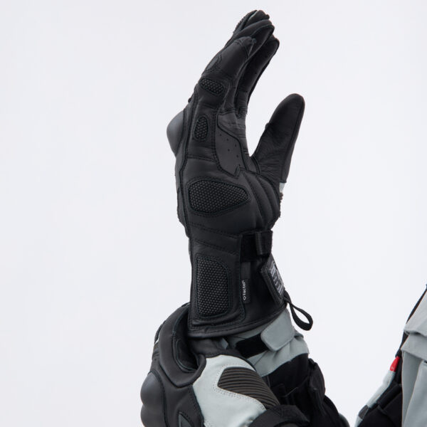 Rękawice skórzane REBELHORN RANGE BLACK/LIGHT GREY - obrazek 6