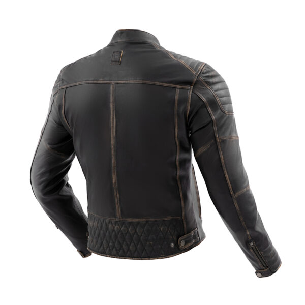 Kurtka skórzana REBELHORN HUNTER II VINTAGE BROWN - obrazek 2