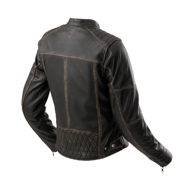 Kurtka skórzana REBELHORN HUNTER II LADY VINTAGE BROWN - obrazek 2