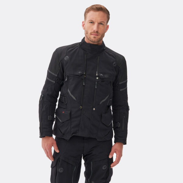 Kurtka tekstylna REBELHORN RANGE BLACK - obrazek 4