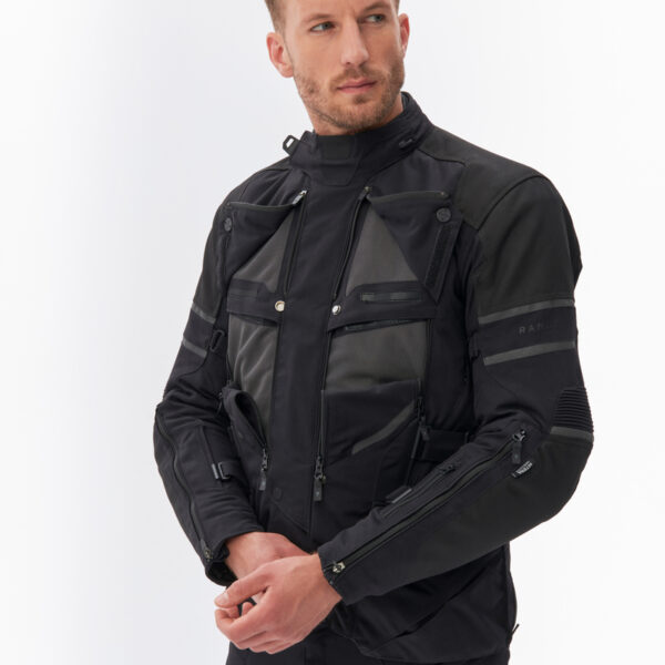 Kurtka tekstylna REBELHORN RANGE BLACK - obrazek 7