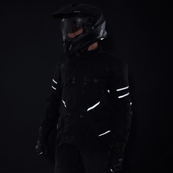 Kurtka tekstylna REBELHORN RANGE BLACK - obrazek 12