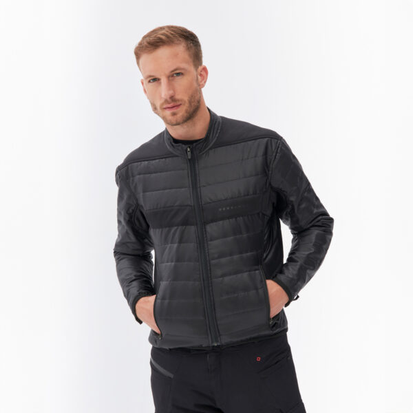 Kurtka tekstylna REBELHORN RANGE ANTHRACITE/BLACK/FLUO YELLOW - obrazek 6