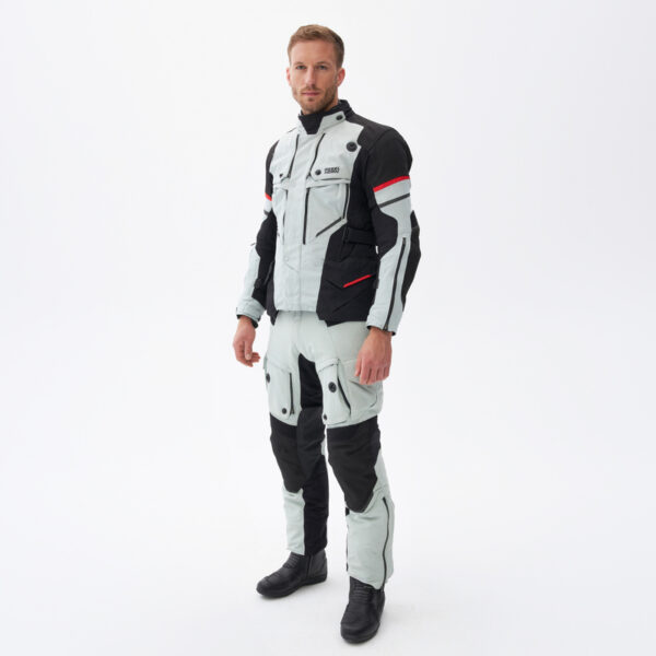 Kurtka tekstylna REBELHORN RANGE GREY/BLACK/RED - obrazek 12
