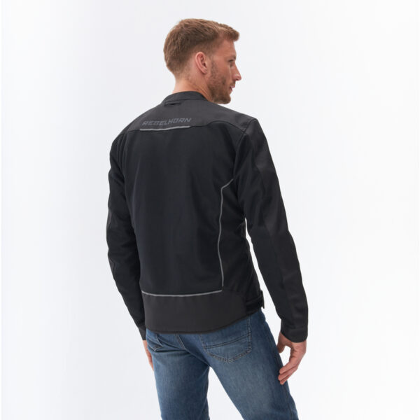 Kurtka tekstylna REBELHORN WAVE BLACK - obrazek 5