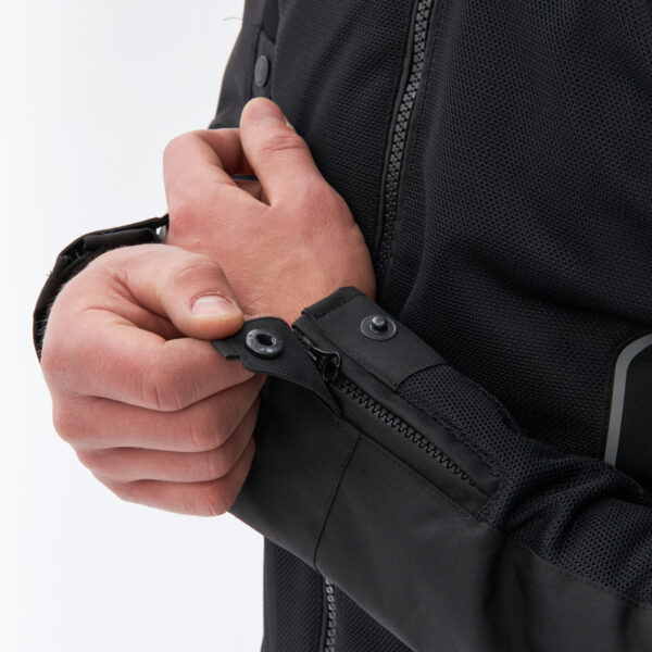 Kurtka tekstylna REBELHORN WAVE BLACK - obrazek 6