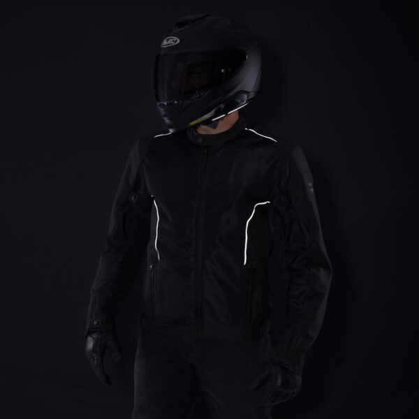 Kurtka tekstylna REBELHORN WAVE BLACK - obrazek 13