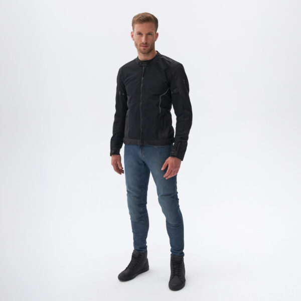 Kurtka tekstylna REBELHORN WAVE BLACK - obrazek 15