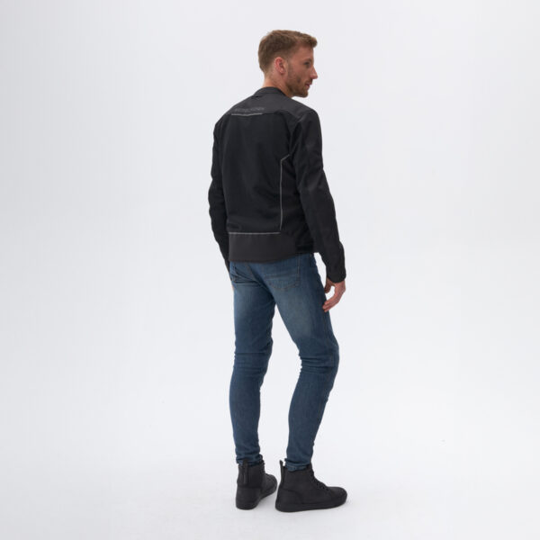 Kurtka tekstylna REBELHORN WAVE BLACK - obrazek 16