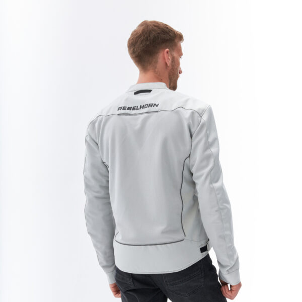 Kurtka tekstylna REBELHORN WAVE GREY - obrazek 5